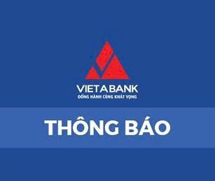 THÔNG BÁO TẠM NGỪNG GIAO DỊCH TẠI QUẦY NGÀY 09/8/2025 CHI NHÁNH CẦN THƠ